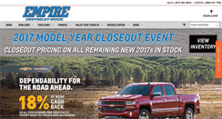 Desktop Screenshot of empirechevy.com